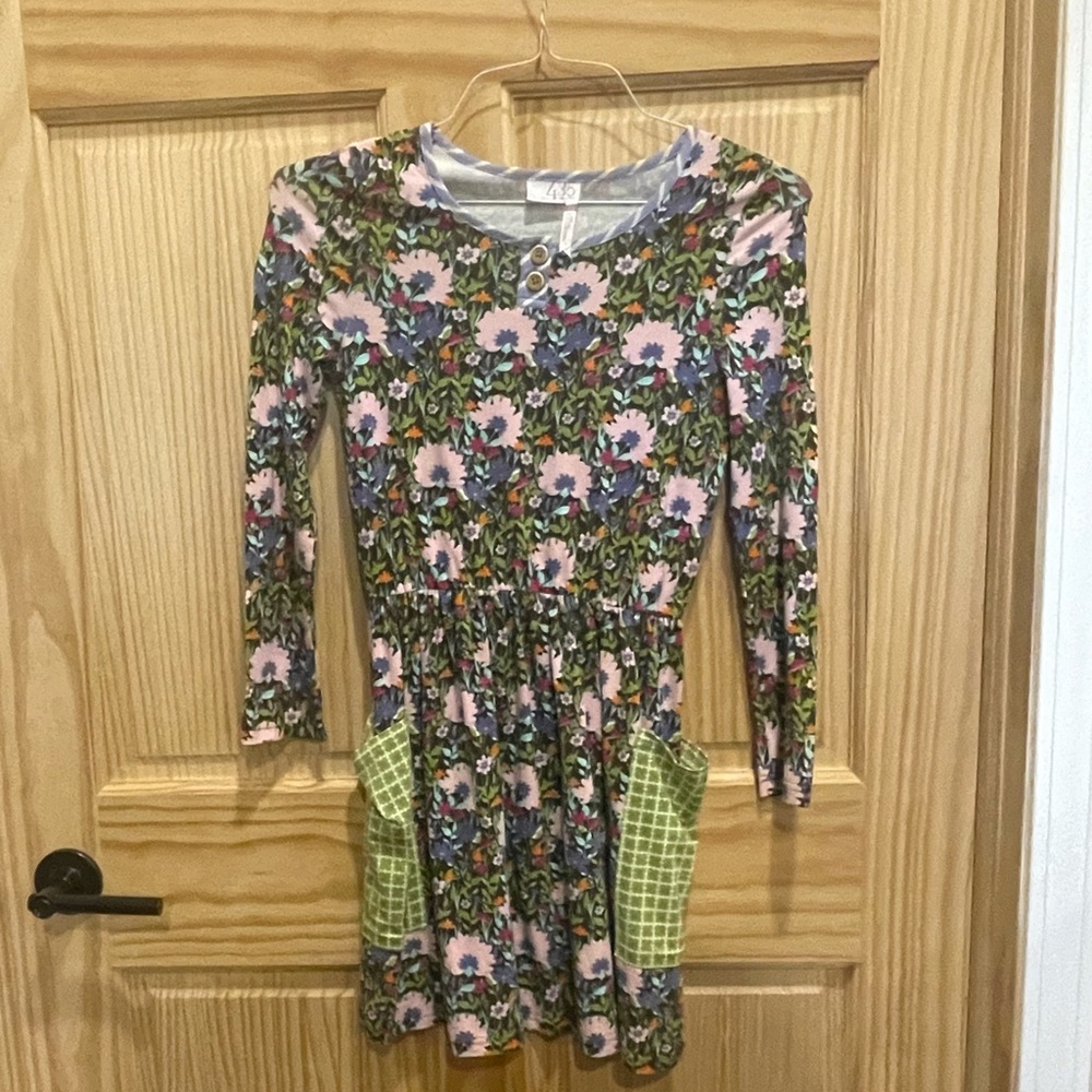 Matilda Jane dress floral long sleeve size 10
